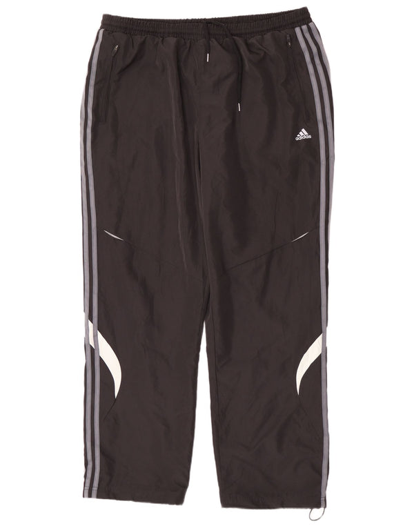 Pantaloni de trening Adidas Climalite pentru bărbați 2XL, negru, bloc de culoare