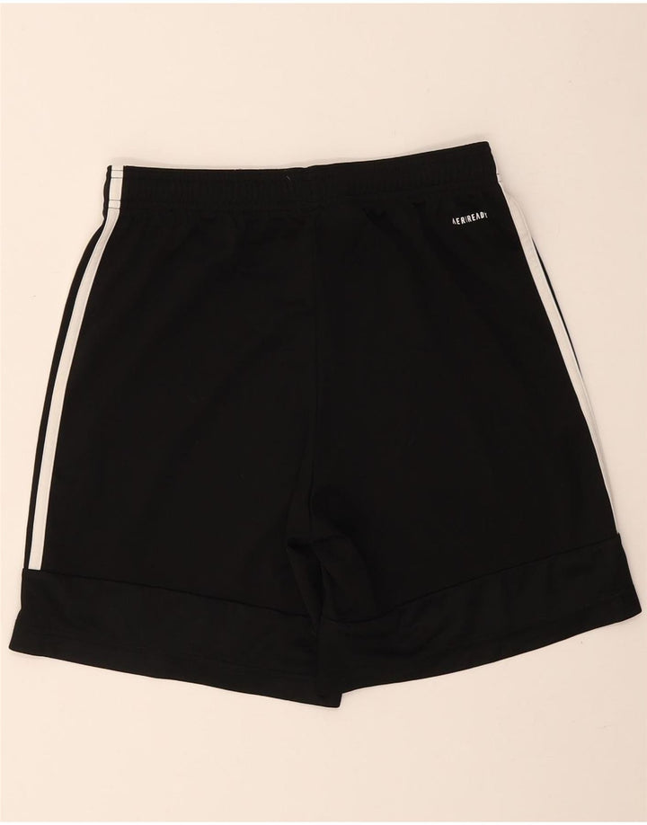 Pantaloni scurți sport Aeroready Adidas pentru bărbați, poliester negru mic