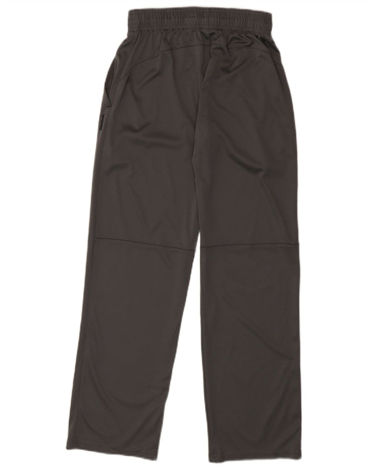 Pantaloni de trening Reebok pentru femei UK 14, mare, gri, poliester