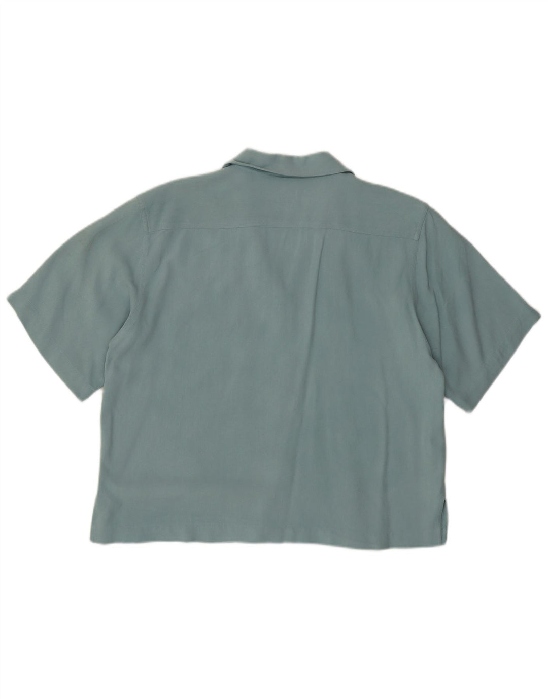 Cămașă cu mânecă scurtă Tommy Bahama pentru femei UK 12 Medium Turcoaz Herringbone