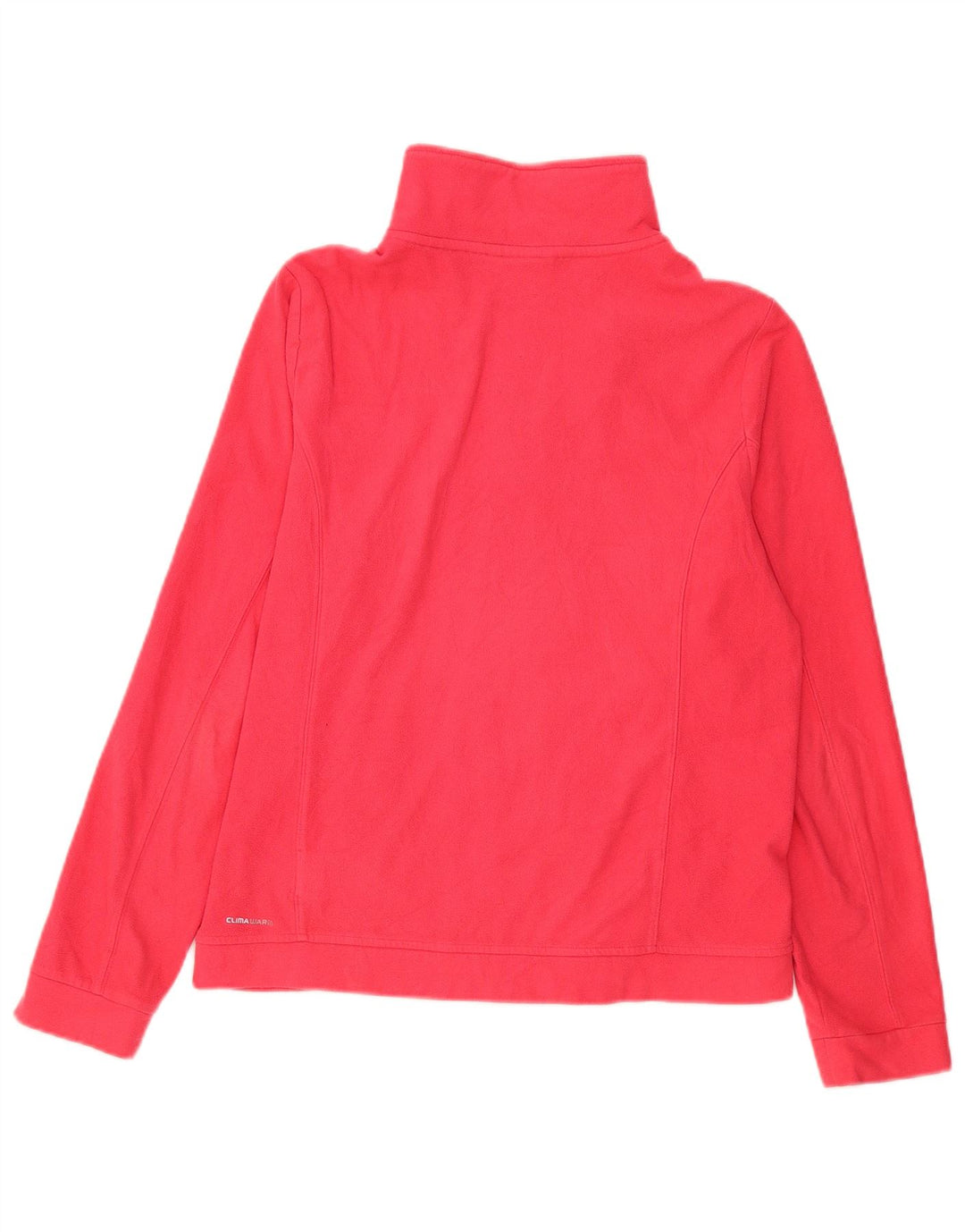 Jachetă fleece pentru femei Adidas UK 16, mare, roșu, poliester