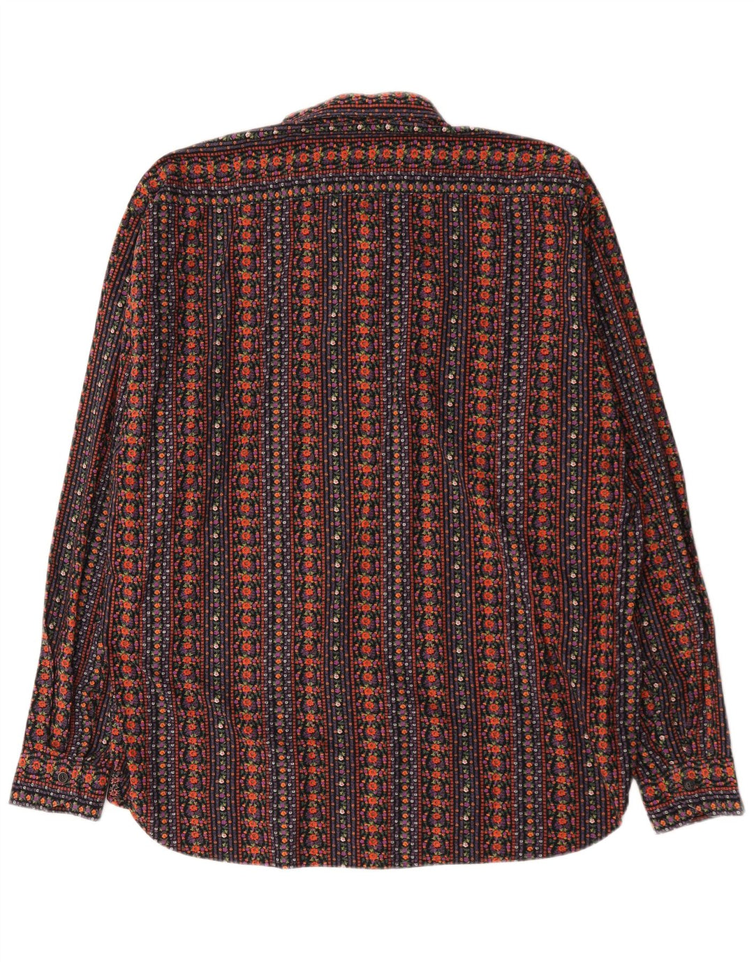 Cămașă Vintage pentru bărbați XL Multicolor Geometric