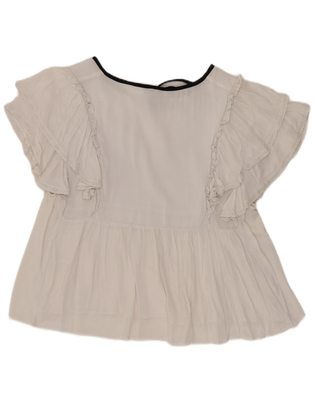 Bluză pentru femei Zara UK 16 Large White