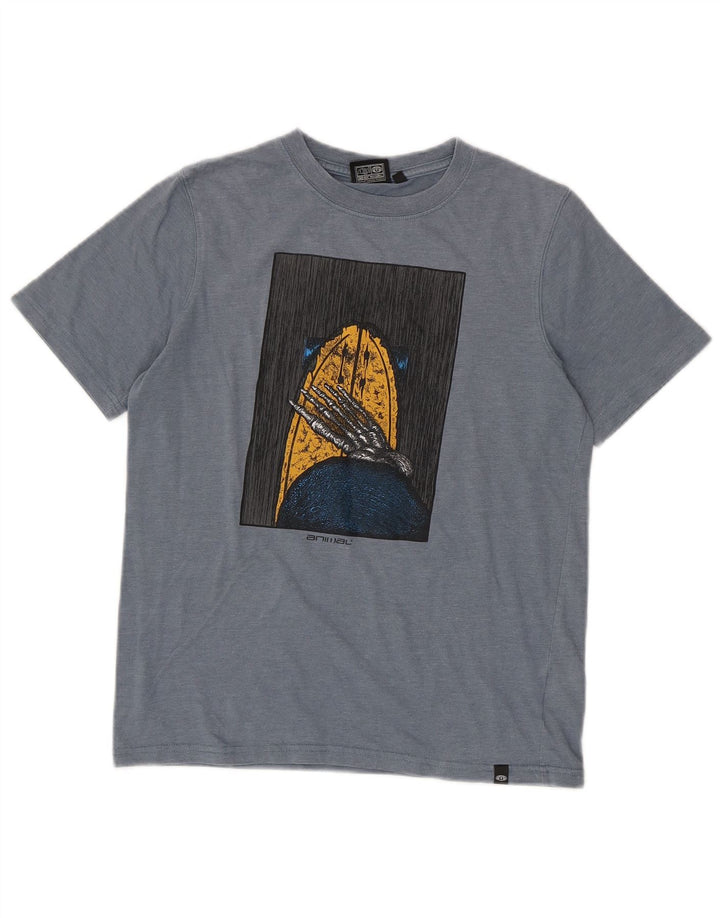 Animal Băieți Tricou Grafic Top 11-12 Ani Bumbac Albastru