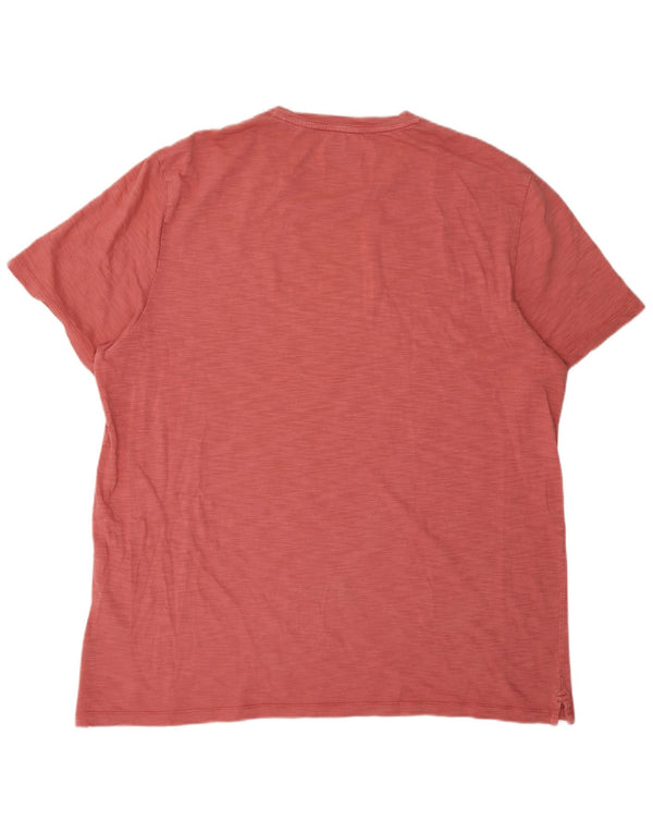 Tricou grafic pentru bărbați Fat Face Top 2XL bumbac roz