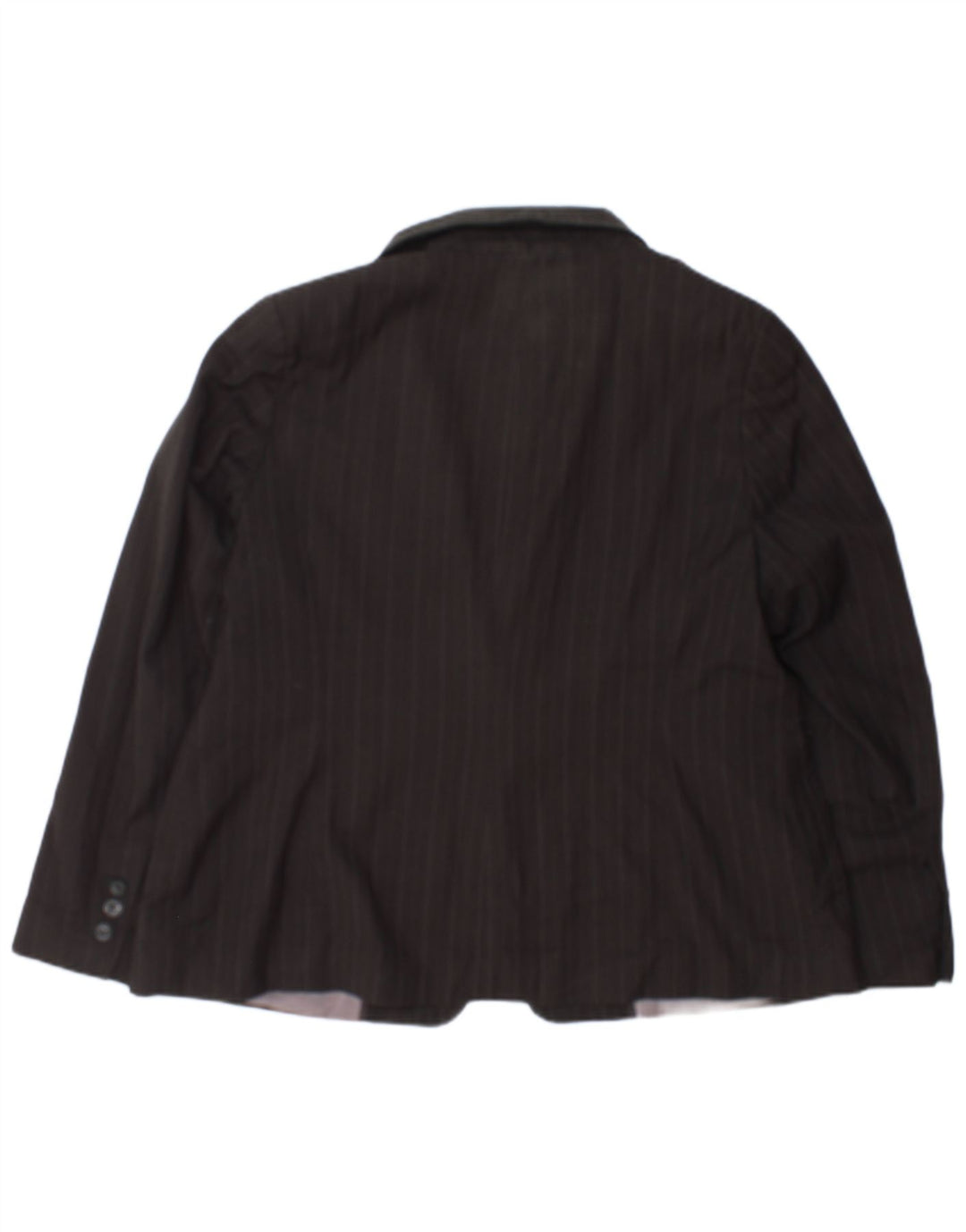 Jachetă pentru femei Marks & Spencer cu 1 buton, UK 20 2XL, gri cu dungi