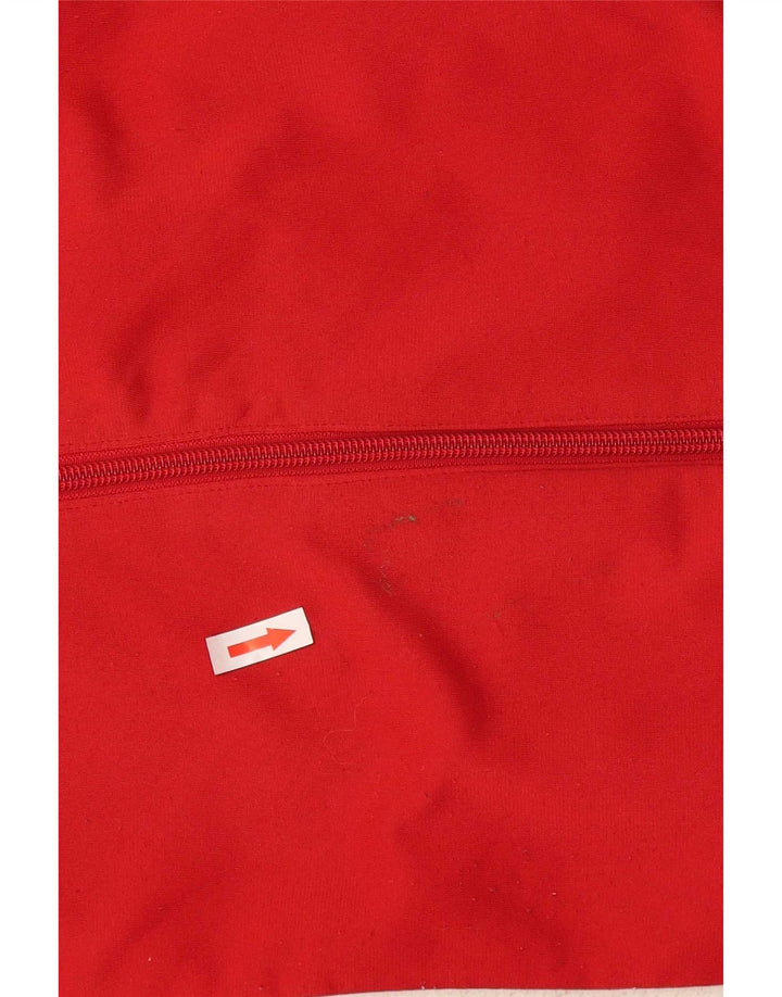 Jachetă de trening pentru bărbați Nike Marea Britanie 38/40 Poliester Colorblock Roșu Mediu