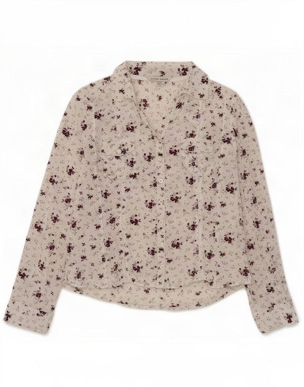 Cămașă pentru femei Laura Ashley UK 12 Medium White Floral
