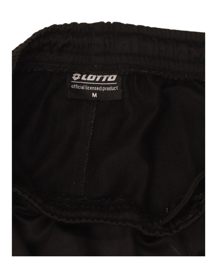 LOTTO Mens Tracksuit Trousers Joggers Medium Black Vintage Lotto and Second-Hand Lotto from Messina Hembry 