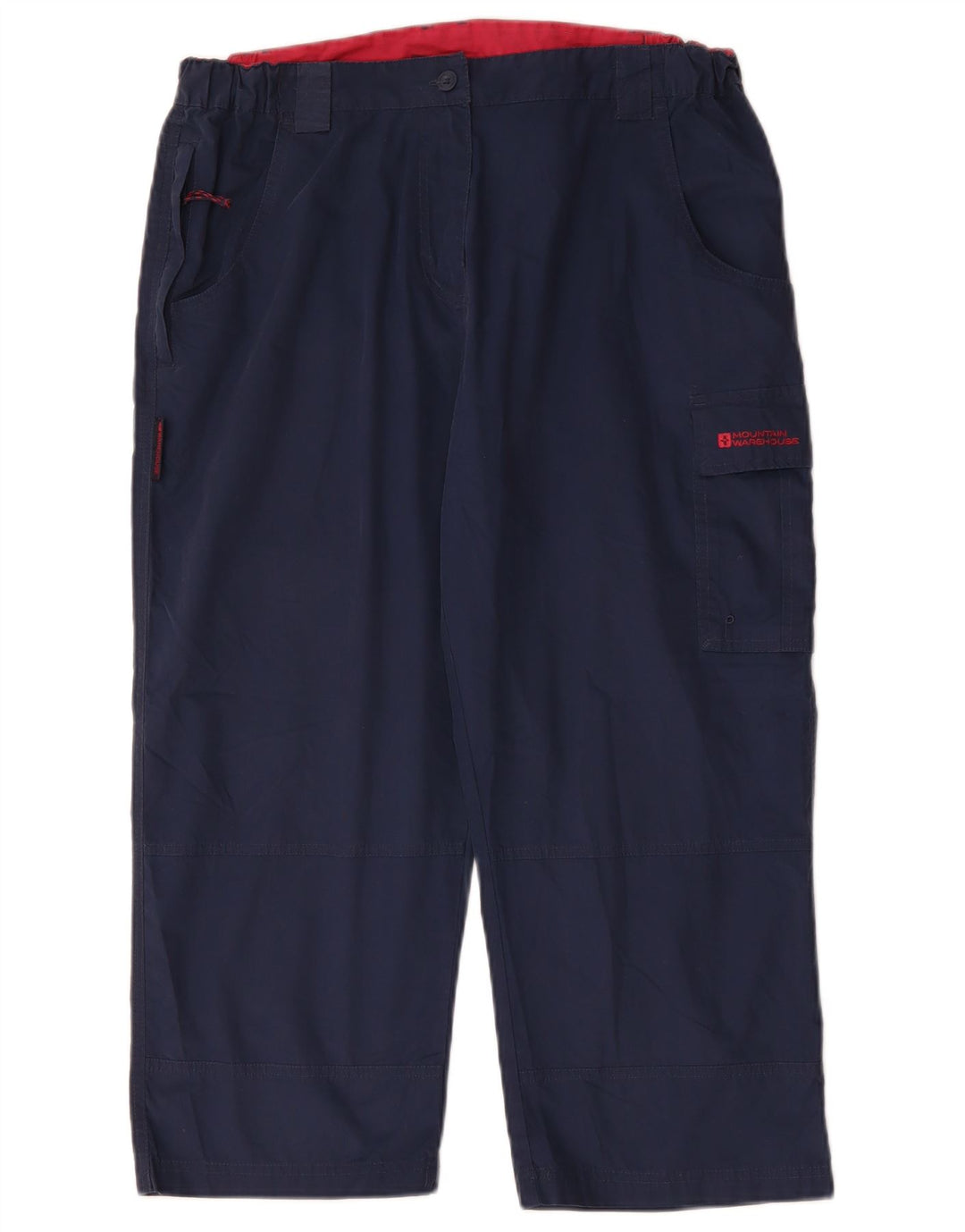 MOUNTAIN WAREHOUSE Pantaloni Capri pentru femei UK 14 Large W34 L22 Bleumarin