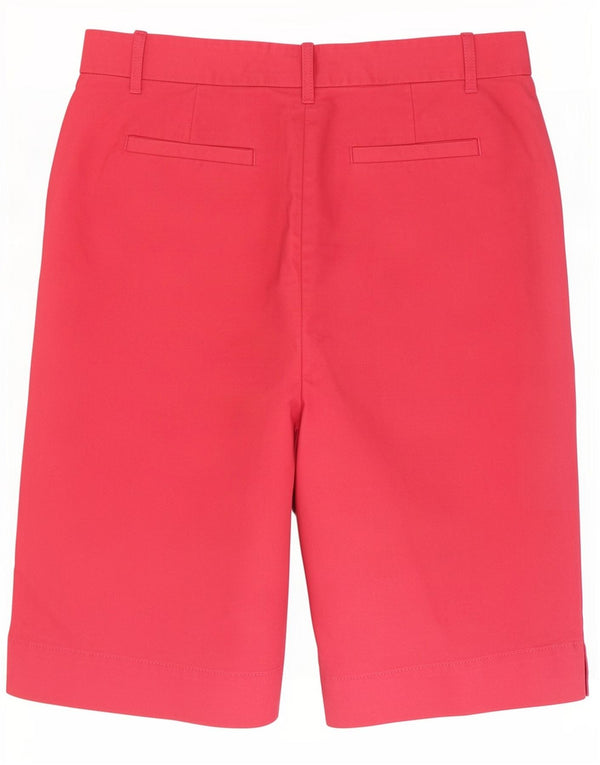 Pantaloni scurti chino pentru femei Marks & Spencer UK 14 Large W32 Pink Bumbac