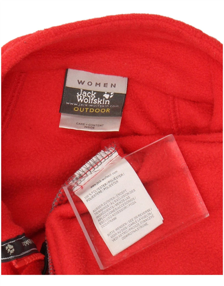 Jachetă fleece pentru femei JACK WOLFSKIN UK 18 XL poliester roșu