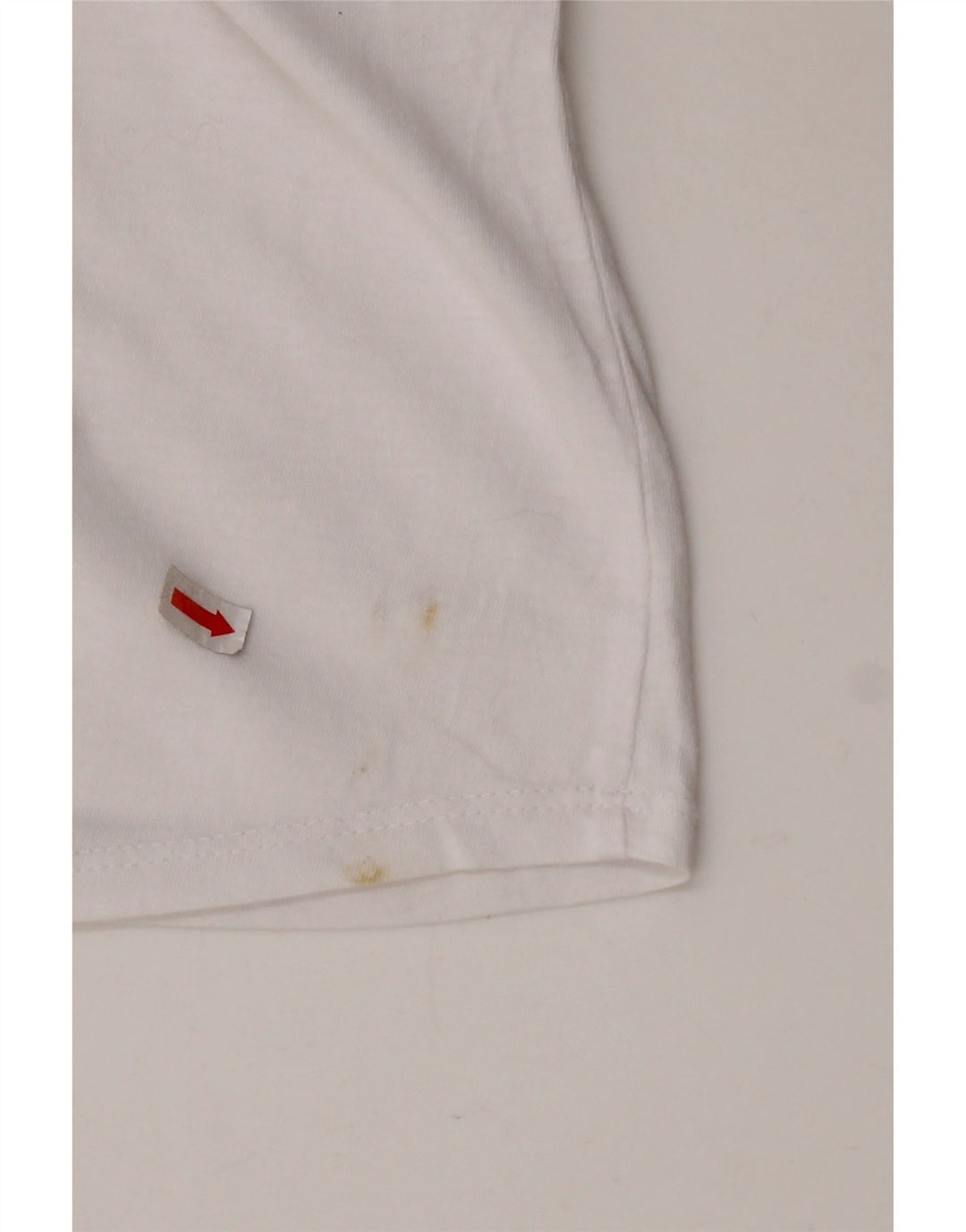 AVIREX Tricou cu grafic crop Top UK 22 2XL Bumbac alb