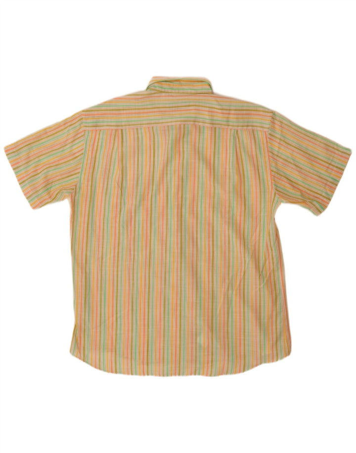 Cămașă cu mânecă scurtă pentru bărbați Pierre Cardin Mărimea 42, mare, multicoloră, cu dungi