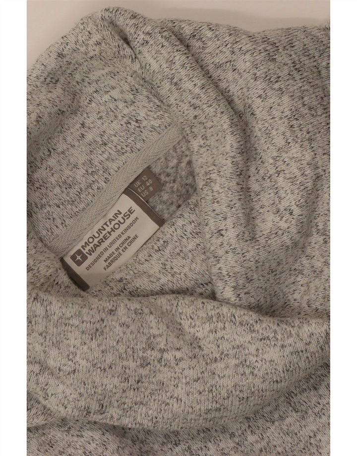 Bluză scurtă pentru femei Mountain Warehouse, Marea Britanie 12, Medium Gri Flecked