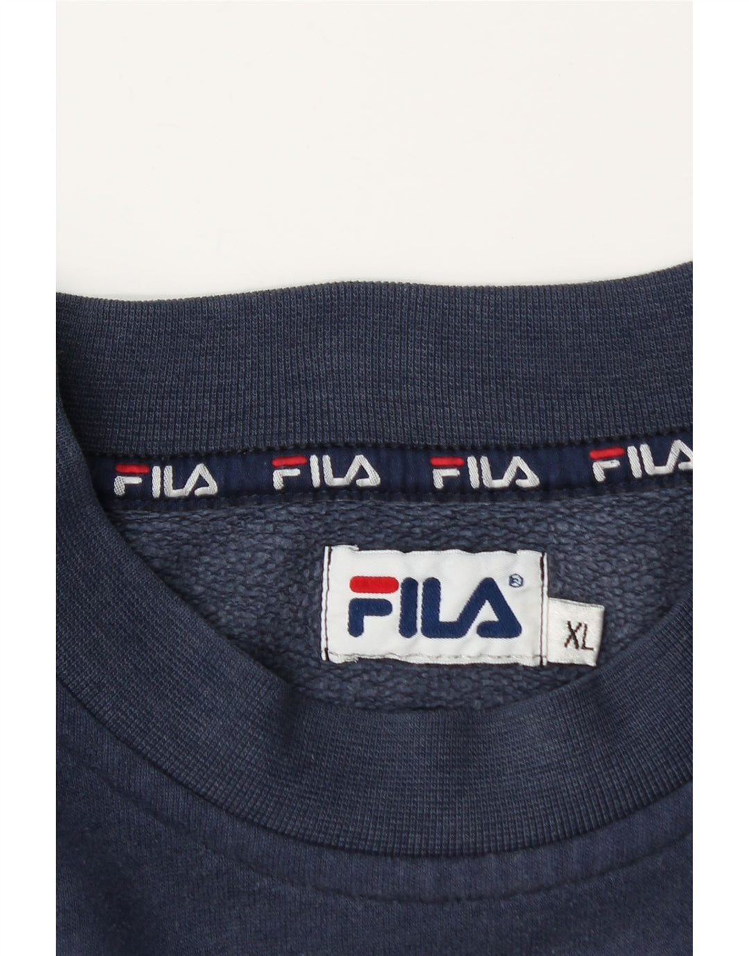 Hanorac grafic pentru bărbați Fila Jumper XL bleumarin