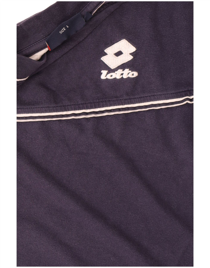 Tricou Bărbați Lotto Top Mare Bumbac Bleumarin