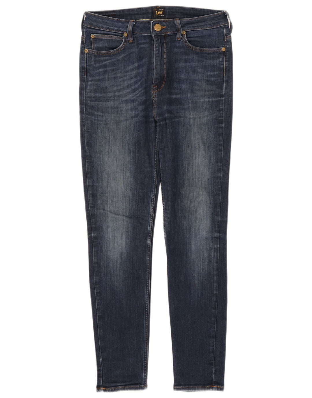 Blugi skinny pentru femei Lee W30 L27 Bumbac albastru