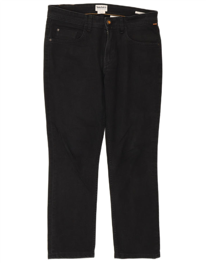 Blugi slim pentru bărbați Timberland W31 L27 bumbac negru