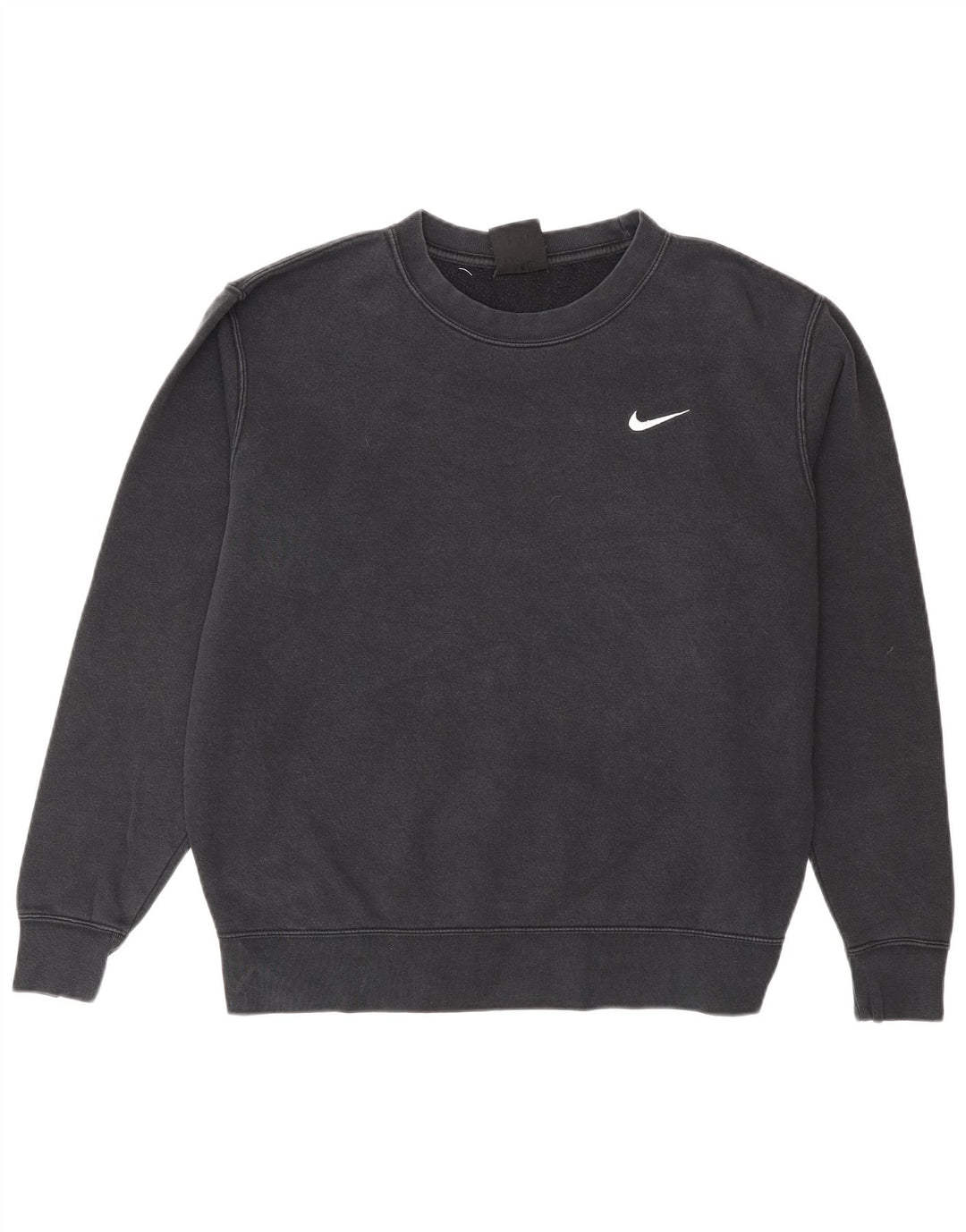 Pulover Nike pentru bărbați, bumbac mediu negru