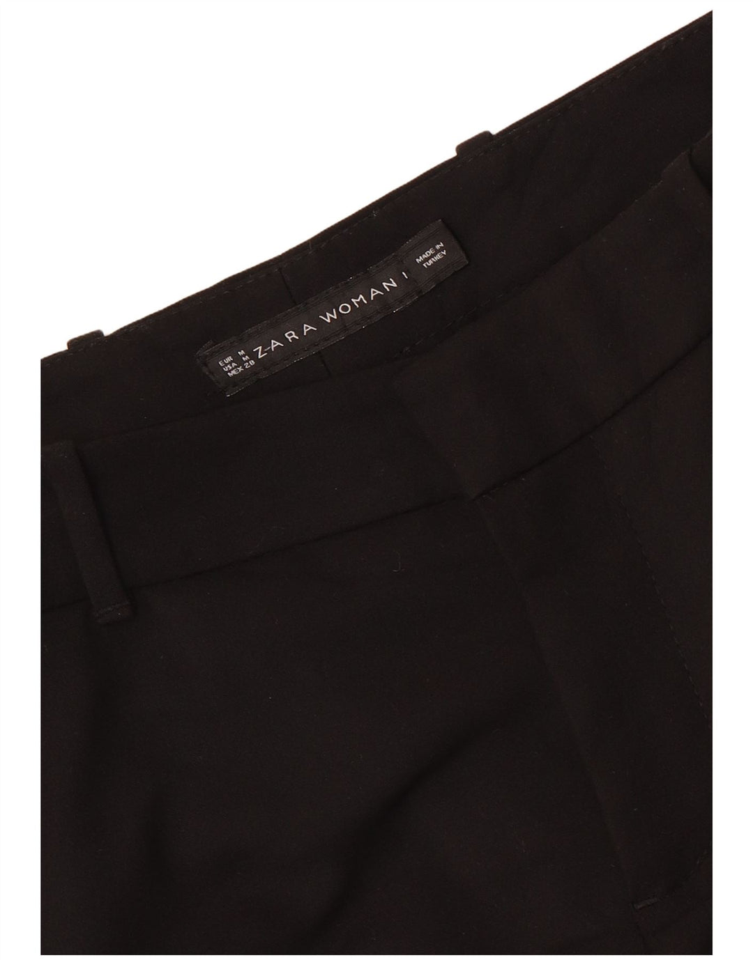 Pantaloni chino slim pentru femei Zara Mediu L28 L28 Negru
