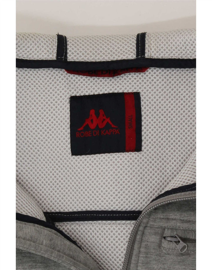 Pulover Kappa pentru femei, cu fermoar, UK 10, gri mic