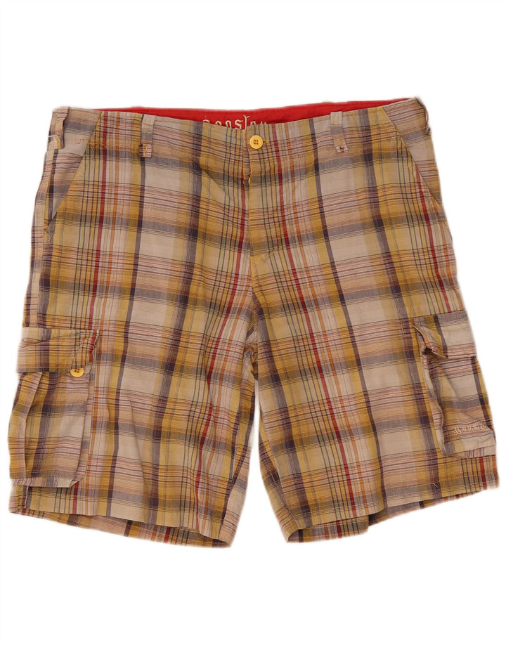 Pantaloni scurți cargo Boosley pentru bărbați W36, mari, multicolor, din bumbac