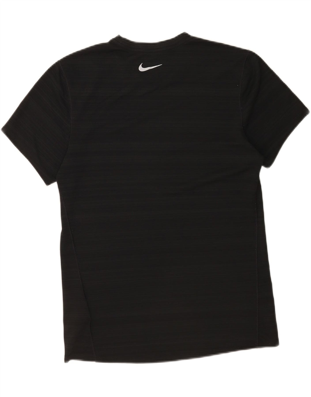 Tricou Nike Dri Fit pentru bărbați Top Mediu Negru Poliester cu dungi