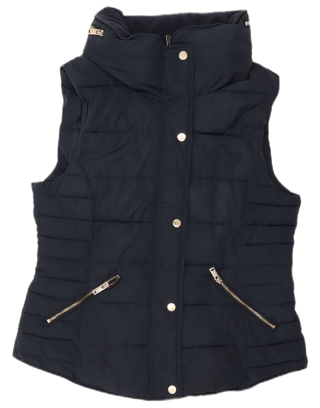 Gilet căptușit pentru femei Monsoon UK 14 Medium Bleumarin Poliester