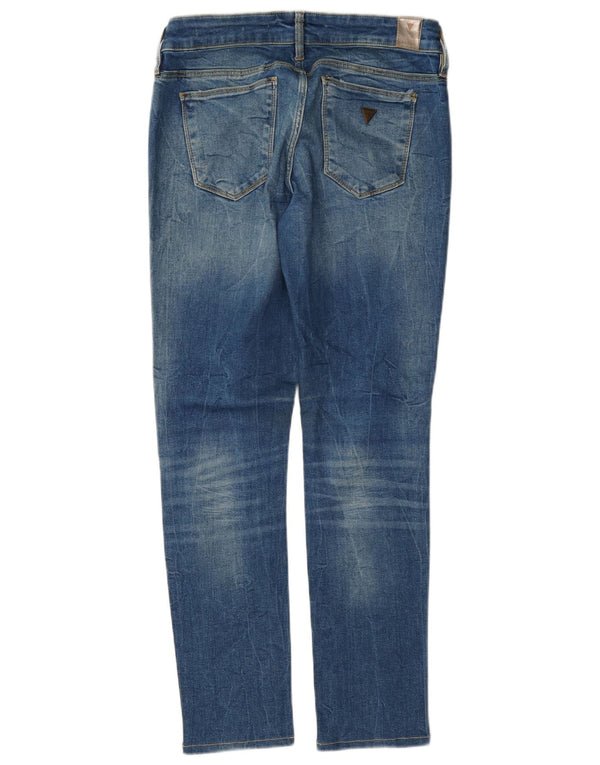 Blugi skinny pentru femei Guess W29 L29 albastru