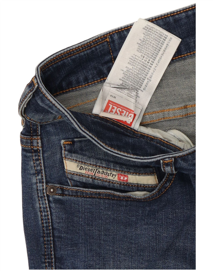 Blugi pentru bărbați Diesel Thanaz Slim W34 L27 Blue Bumbac
