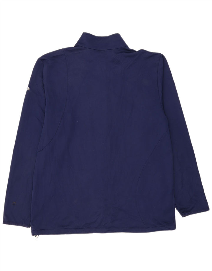 Jachetă de trening Climalite ADIDAS pentru bărbați UK 48/50 XL bleumarin poliester