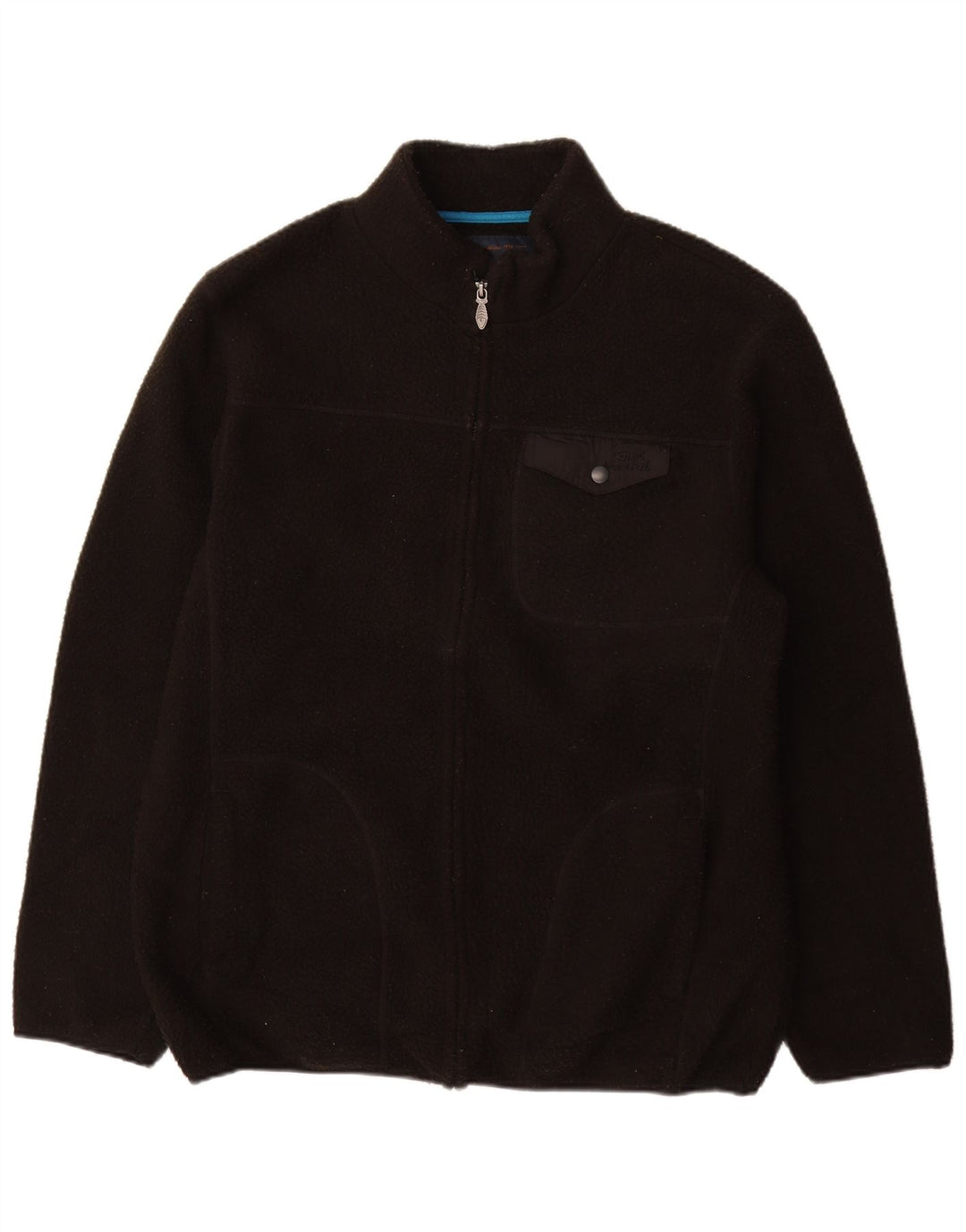 Jachetă din lână pentru bărbați WEIRD FISH UK 42 XL Poliester negru