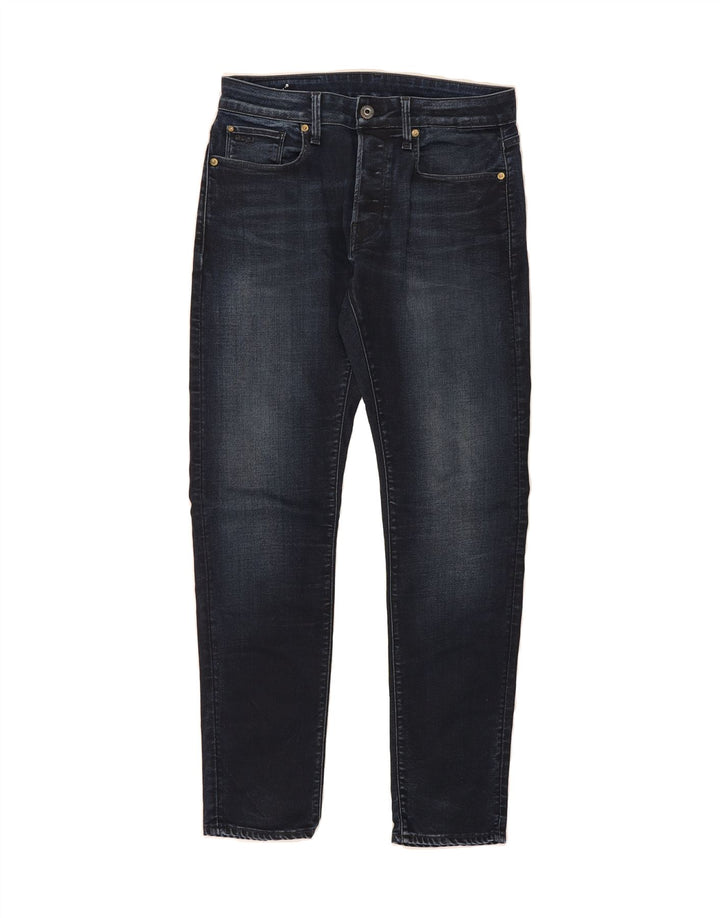G-STAR Mens Slim Jeans W32 L32 Navy Blue Vintage G-Star and Second-Hand G-Star from Messina Hembry 
