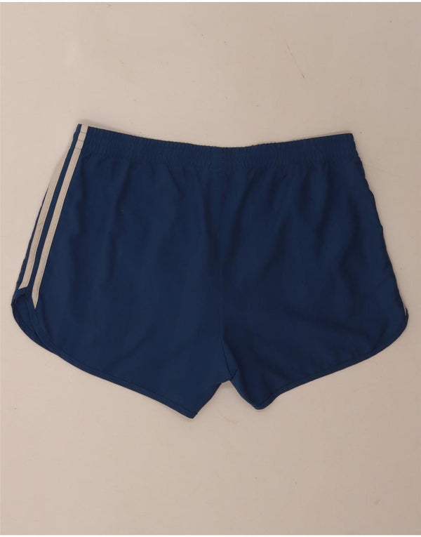 Pantaloni scurți sport pentru bărbați Adidas, mari, albastru, poliester
