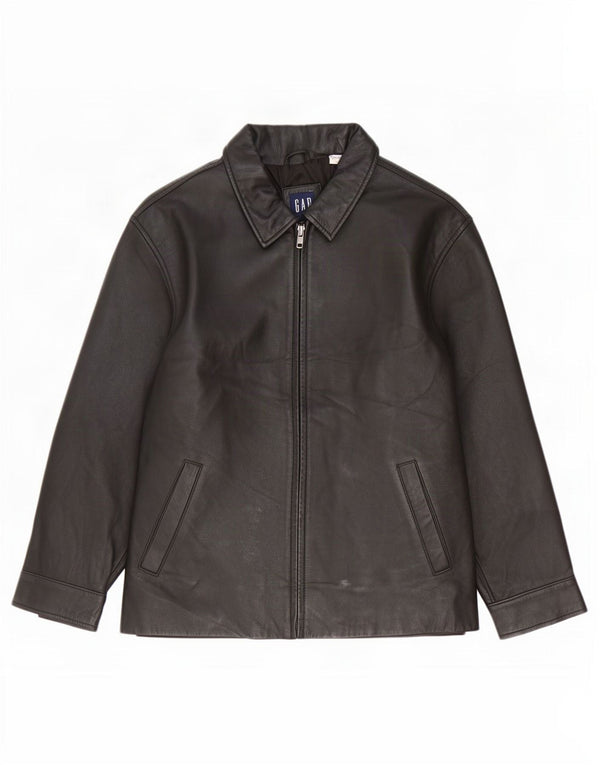 Geaca de piele Gap Boys 13-14 ani neagra