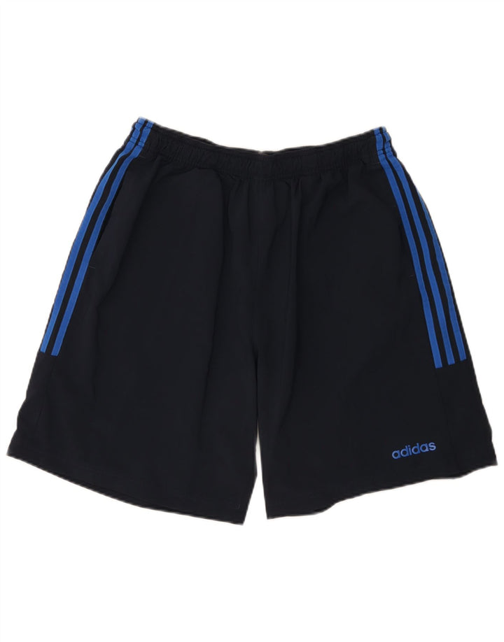 Pantaloni scurți sport pentru bărbați Adidas XL bleumarin poliester