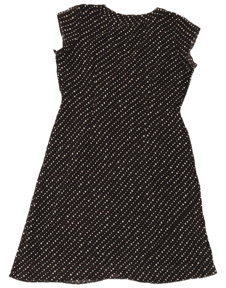 Rochie A-Line Wallis pentru femei UK 20 2XL Poliester cu pete negre