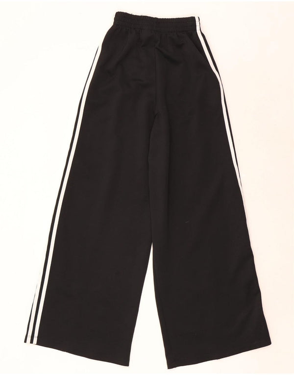 Pantaloni de trening Adidas pentru femei cu picioare largi UK 6 XS Poliester negru