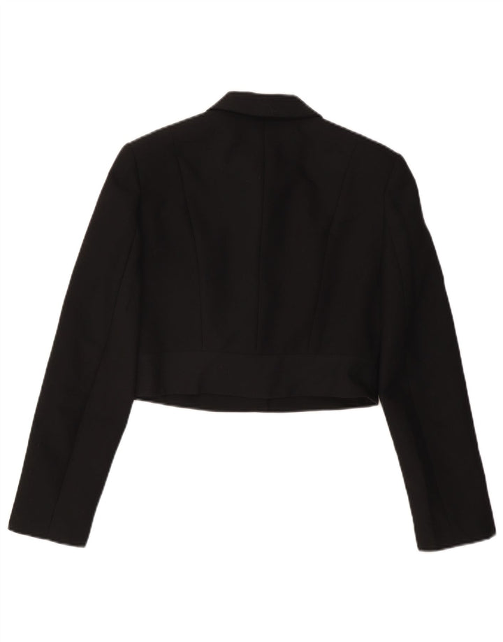 Jachetă Bolero pentru femei VINTAGE IT 42 Medium Black Viscose