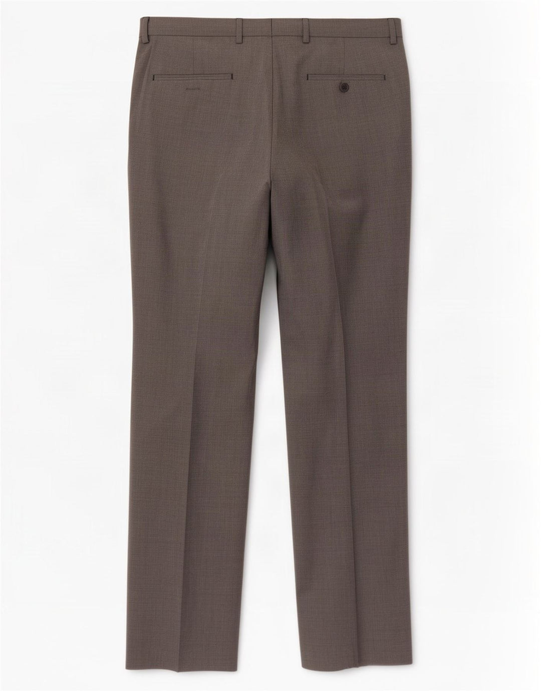 Marks & Spencer Pantaloni casual croiți pentru bărbați L34 L33 Poliester gri