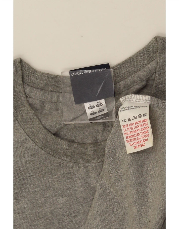 UMBRO Vest cu grafică pentru bărbați, XL, bumbac gri