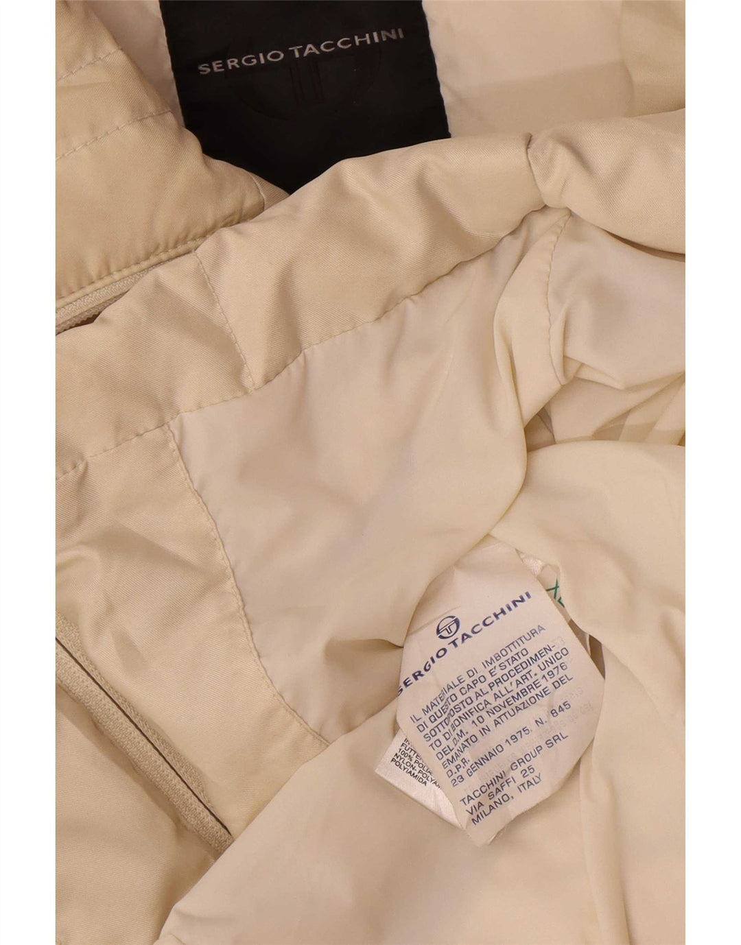 Jachetă căptușită pentru femei Sergio Tacchini UK 18 XL Poliamidă alb