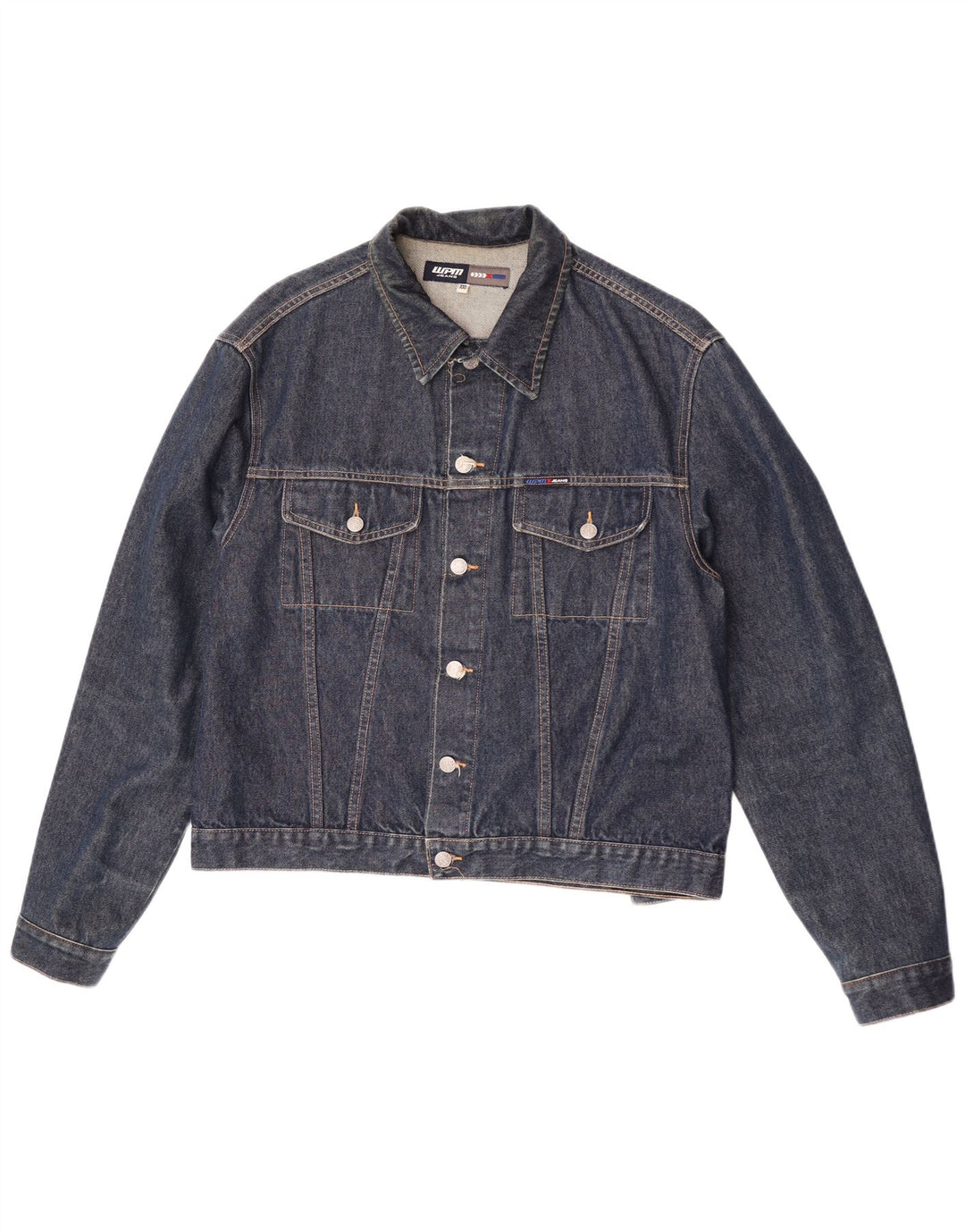 Jachetă de blugi pentru bărbați WPM UK 44 2XL Bumbac bleumarin