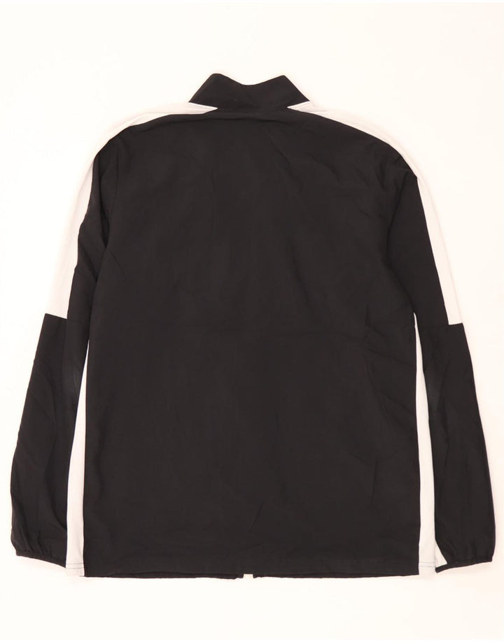Jachetă de top pentru trening Nike Dri Fit pentru bărbați, mare, negru, poliester color bloc