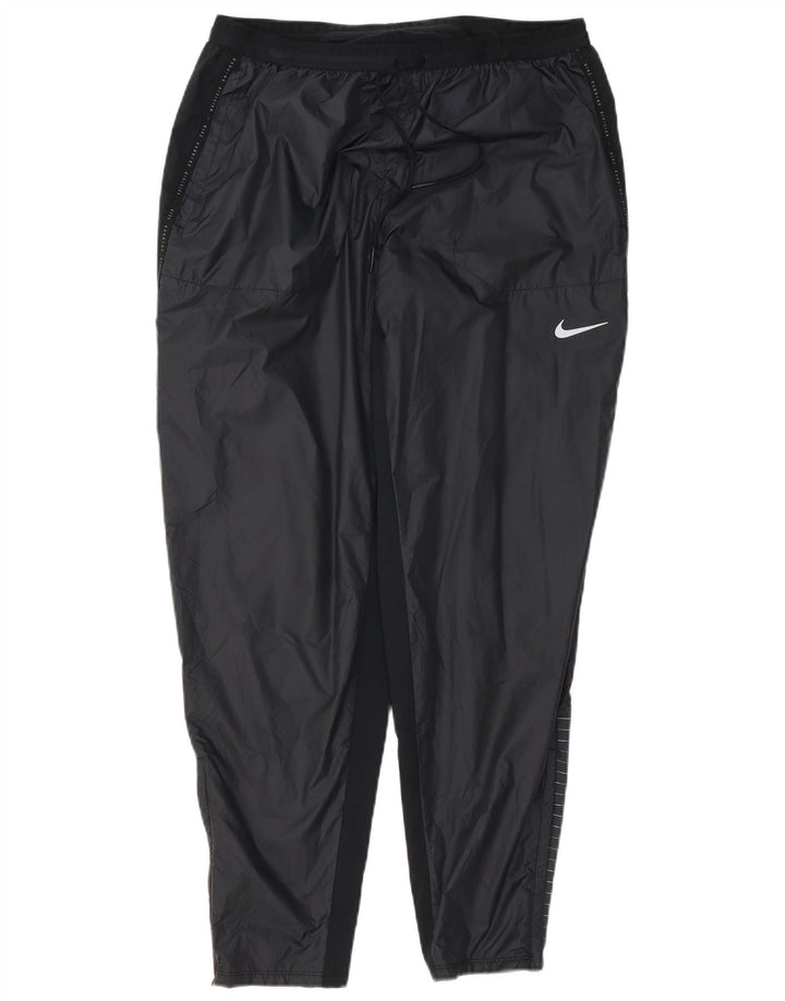 Pantaloni de trening NIKE Storm-Fit pentru bărbați, mari, negru, poliester color bloc
