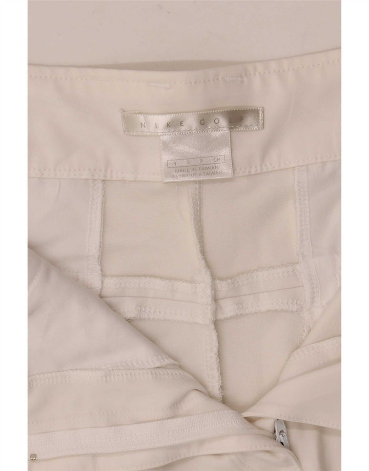 Pantaloni scurți Nike Golf Graphic Chino pentru femei, mici W28, poliester floral alb