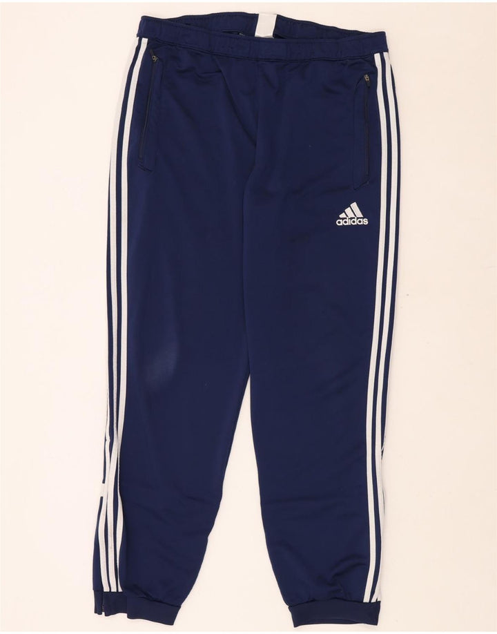 Pantaloni de trening pentru bărbați ADIDAS Pantaloni de jogging XL Bleumarin Poliester