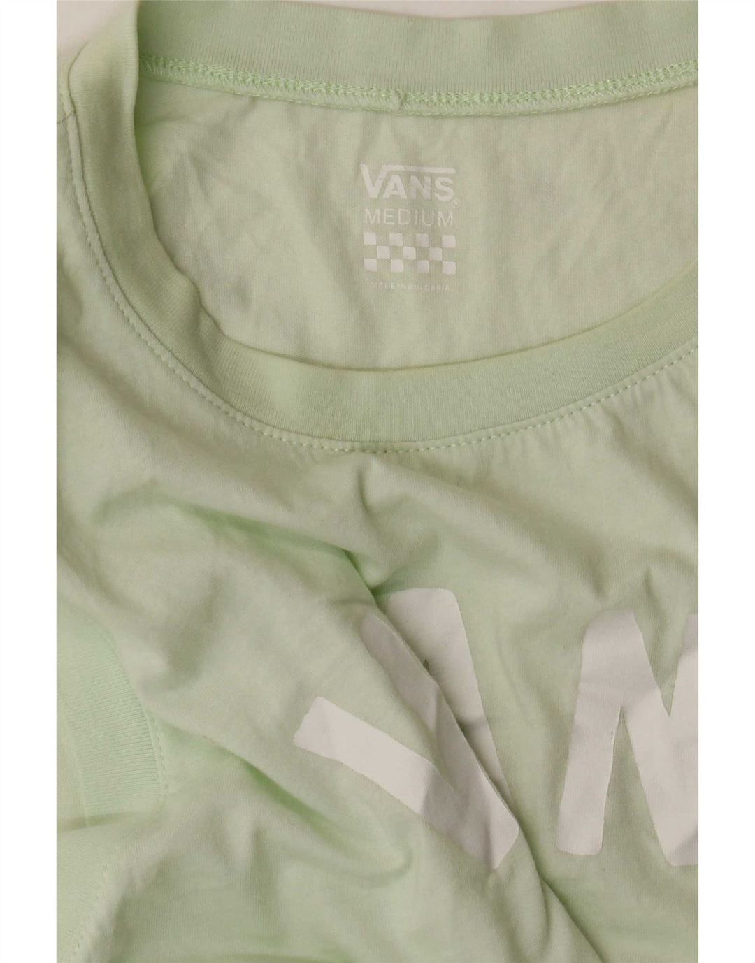 Top cu vestă grafică Vans pentru femei UK 12 Medium Green
