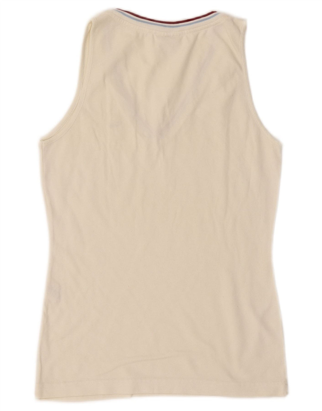 Vestă Lacoste pentru femei, mărimea 40, bumbac alb, mediu